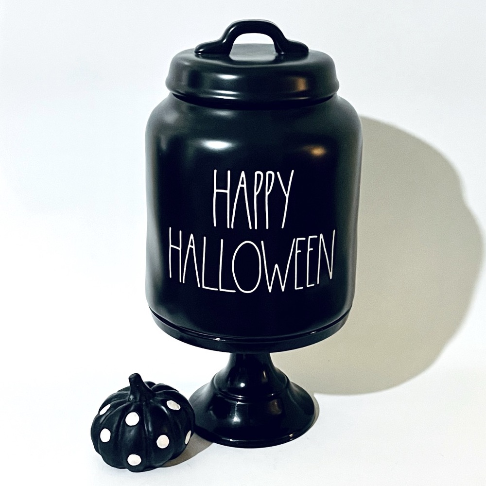 Rae Dunn Happy Halloween Canister